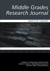 Cover image: Middle Grades Research Journal - Issue: Volume 10 #1 9781681230627