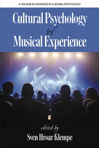 Cover image: Cultural Psychology of Musical Experience 9781681234847