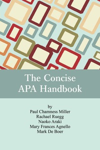 Cover image: The Concise APA Handbook 9781681237732