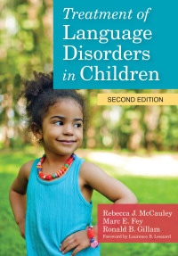 Cover image: Treatment of Language Disorders in Children 2nd edition 9781598579796