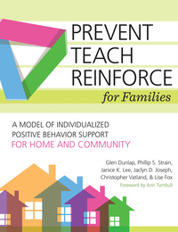 Omslagafbeelding: Prevent-Teach-Reinforce for Families 9781598579789