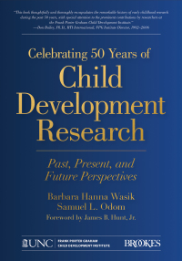 Imagen de portada: Celebrating 50 Years of Child Development Research 9781681252766