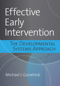 Cover image: Effective Early Intervention 1st edition 9781681252889