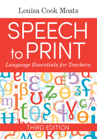 Cover image: Speech to Print 3rd edition 9781681253305