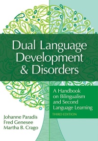 Imagen de portada: Dual Language Development & Disorders 3rd edition 9781681254067