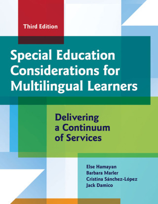 Omslagafbeelding: Special Education Considerations for Multilingual Learners 3rd edition 9781681256283