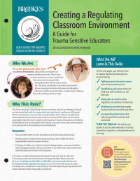 Imagen de portada: Creating a Regulating Classroom Environment 9781681257129