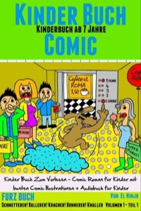 Omslagafbeelding: Kinder Buch Comic: Kinderbuch Ab 7 Jahre - Kinderbuch Zum Vorlesen