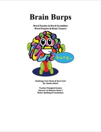 Cover image: Brain Burps Word Puzzles and Word Scrambles