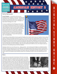 Omslagafbeelding: American History 2 (Speedy Study Guides) 9781681275451