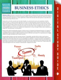 Imagen de portada: Business Ethics (Speedy Study Guides) 9781681275918