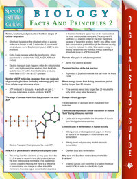 صورة الغلاف: Biology Facts And Principles 2 (Speedy Study Guides) 9781681276335