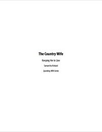Cover image: The Country Wife 9781681276694