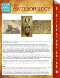 Omslagafbeelding: Anthropology (Speedy Study Guides) 9781681278193
