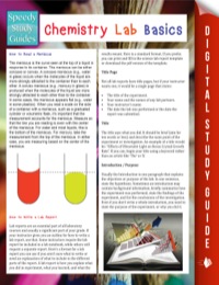 Omslagafbeelding: Chemistry Lab Basics (Speedy Study Guides) 9781681279213