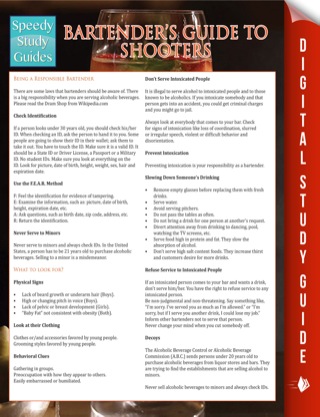 Cover image: Bartender's Guide To Shooters (Speedy Study Guides) 9781681279268