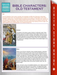 Omslagafbeelding: Bible Characters 9781681279282