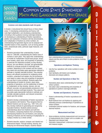 Imagen de portada: Common Core State Standards: Math And Language Arts 4th Grade 9781681454269