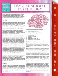 Titelbild: DSM-5 Abnormal Psychology (Speedy Study Guides) 9781681456720