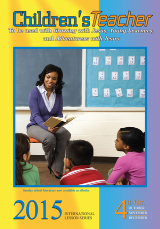 Cover image: Children’s Teacher