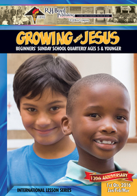 Imagen de portada: Growing with Jesus