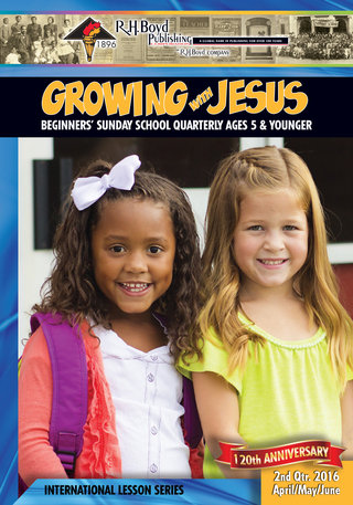 Cover image: Growing with Jesus
