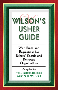 Imagen de portada: Wilson's Usher Guide