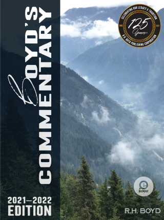 Imagen de portada: Boyd's Commentary 9781681678900