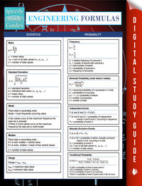 Cover image: Engineering Formulas (Speedy Study Guides) 9781681850146