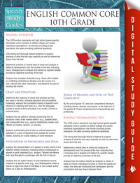 Imagen de portada: English Common Core 10th Grade (Speedy Study Guides) 9781681850153