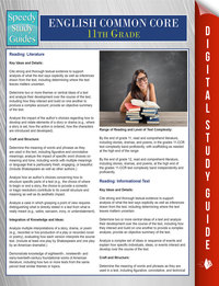 Cover image: English Common Core 11th Grade (Speedy Study Guides) 9781681850160