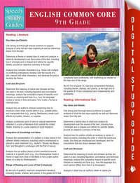 Cover image: English Common Core 9th Grade (Speedy Study Guides) 9781681850344