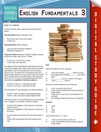Imagen de portada: English Fundamentals 3 (Speedy Study Guides) 9781681850382