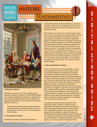 Imagen de portada: History Fundamentals 1 (Speedy Study Guides) 9781681856643