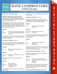 Cover image: Math 3 Common Core 11th Grade (Speedy Study Guides) 9781681858173