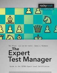 Imagen de portada: The Expert Test Manager 1st edition 9781933952949