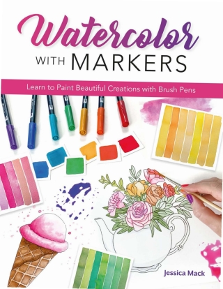 Cover image: Watercolor with Markers 9781681988375