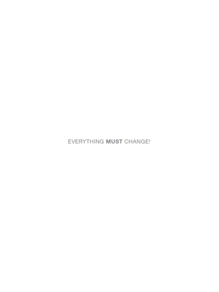 Imagen de portada: Everything Must Change! 9781682193051