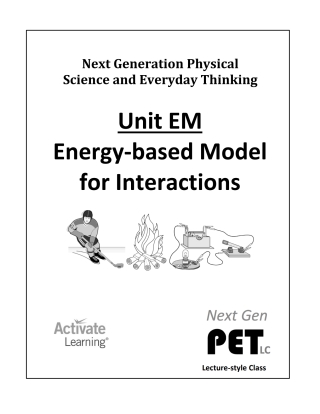 Cover image: Next Gen PET, Unit EM: Energy-based Model for Interactions (lecture style) 1st edition 9781682313336