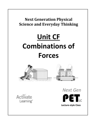Cover image: Next Gen PET, Unit CF: Combinations of Forces (lecture style) 1st edition 9781682313367