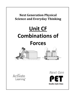 Cover image: Next Gen PET, Unit CF: Combinations of Forces (studio style) 1st edition 9781682313466