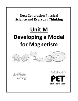 Cover image: Next Gen PET, Unit M: Developing a Model for Magnetism (studio style) 1st edition 9781682313473