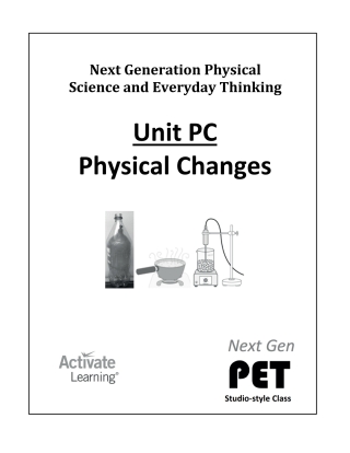 Cover image: Next Gen PET, Unit PC: Physical Changes (studio style) 1st edition 9781682313510