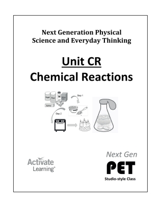 Cover image: Next Gen PET, Unit CR: Chemical Reactions (studio style) 1st edition 9781682313527