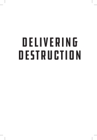 Cover image: Delivering Destruction 9781682471340