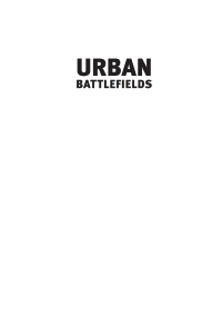 Cover image: Urban Battlefields 1st edition 9781682477243