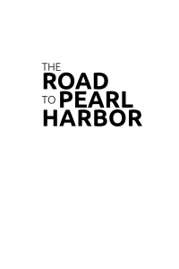 Imagen de portada: The Road to Pearl Harbor 9781682477700