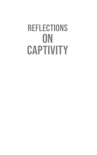 Cover image: Reflections on Captivity 9781682478257