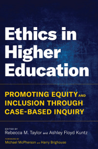 Imagen de portada: Ethics in Higher Education 9781682537008
