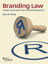 Cover image: Petty's Branding Law: A Guide to the Legal Issues in Brand Management 1st edition 9781634604772